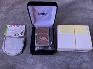 Zippo x Camel カスタムデザインSILVER KING ハイポッリッシュフィニッシュ新品未使用品！