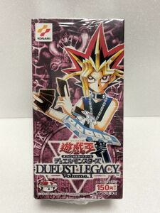 遊戯王 デュエルモンスターズ DUELIST LEGACY Volume.1 シュリンク包装未開封品デュエリストレガシー