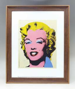 新品☆額付アートポスター★絵画☆Andy warhol★アンディ・ウォーホル☆アメリカンポップアート◎インテリア☆マリリン☆レモン★91