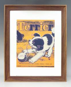 Art hand Auction New ☆ Framed art poster ★ Painting ☆ Andy Warhol ★ Andy Warhol ☆ American pop art ◎ Dog ☆ Terrier ☆ 190, Printed materials, Poster, others