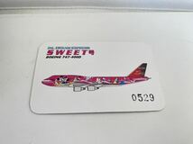 ★送料込み★JALドリームエクスプレス スイート号 ボーイング 747-400 1/500 ディズニー Disney Magic SWEETミッキー ミニー JA8904_画像5