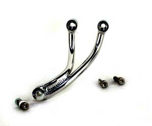 LBP made HONDA VTR 1000 SP1 / Honda VTR 1000 SP2 aluminium muffler stay right only buffing finish LBP ( Ladybird Parts )