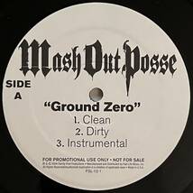 Mash Out Posse - Ground Zero / Hilltop Flava (Promo)_画像2
