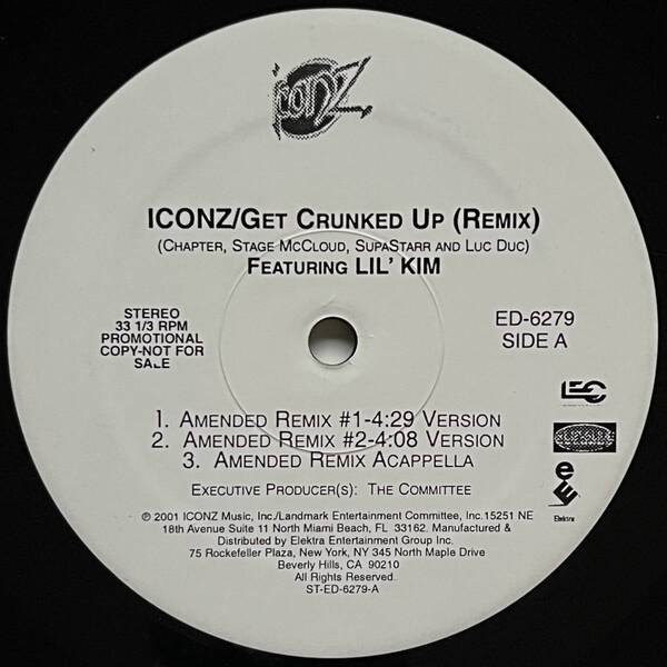 Iconz Featuring Lil' Kim - Get Crunked Up (Remix) (Promo)