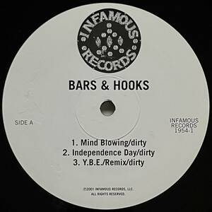 Bars & Hooks - Mind Blowing / Independence Day / Y.B.E. (Promo)