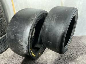 305/680-18 2本 ピレリ PIRELLI P ZERO スリックタイヤ【中古/埼玉より発送】