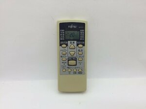 富士通　エアコンリモコン　AR-RCC1J　中古品C-7517