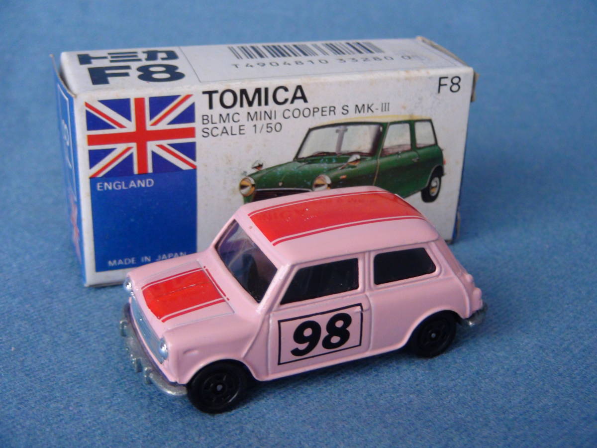 ☆安心の定価販売☆】 TOMICA トミカ ミニクーパー 箱付き 赤/白色