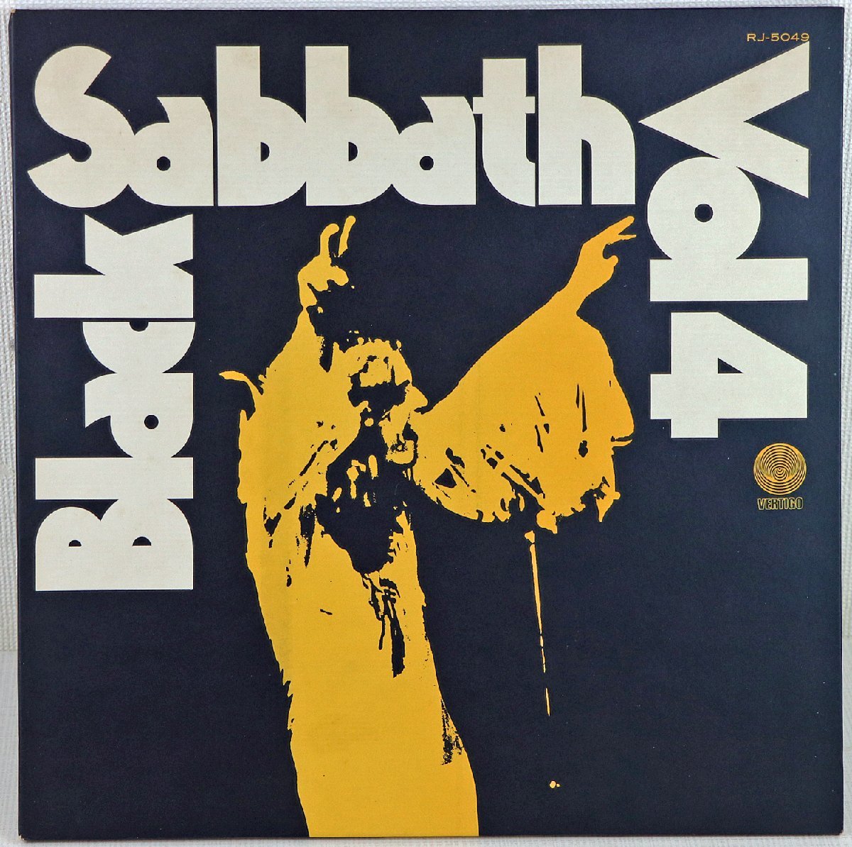 S◇中古品◇LPレコード ブラック・サバス/BLACK SABBATH Vol.4 RJ-5049