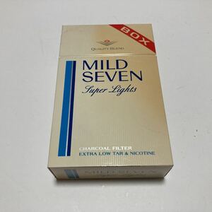 見本 たばこ マイルドセブン スーパーライト ボックス ☆ MILD SEVEN 自販機 ダミー タバコ パッケージ サンプル 煙草 モック JT レトロ