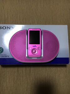 WALKMAN NW-S638FK 8GB アクティブスピーカー付き SONY ウォークマン