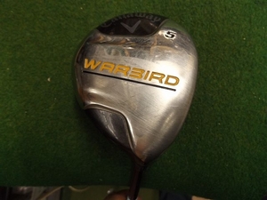 【税込】2744 WARBIRD 5W 19° 純正カーボン R カバー無 凹み有 キャロウェイ ウォーバード .771078