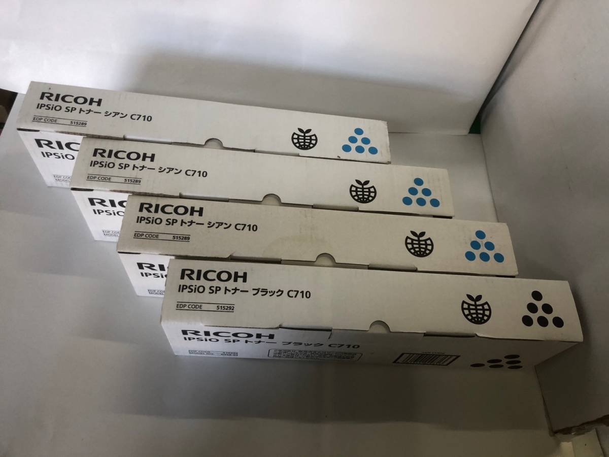 RICOH C3503 純正品 リコー MP Pトナー 4本セット ブラック シアン