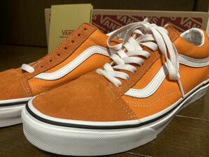 新品未使用　VANS USA企画　バンズ　オレンジ　オールドスクール　US:8 JP:26cm VN0A5KRFAVM メンズスニーカー OLDSKOOL シューズ