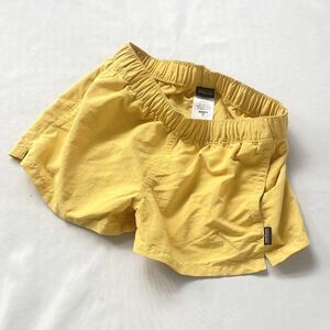 patagonia イエロー リバーショーツ ショートパンツ Women's Barely Baggies Shorts