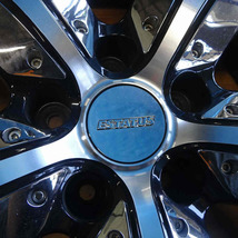 4本 会社宛 送料無料 22×8.5J ESTATUS Style-XTR アルミ 5穴 PCD 114.3mm +35 ハブ径73mm アルファード ヴェルファイア ハリアー NO,Z2006_画像3