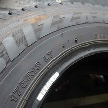 冬4本SET 会社宛送料無料 175R13 8PR LT ブリヂストン BRIDGESTONE ブリザック VL1 バリ溝 ライトエース タウンエース 店頭交換OK NO,Z2496_画像6