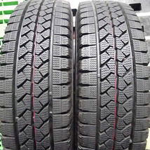 冬4本SET 会社宛送料無料 175R13 8PR LT ブリヂストン BRIDGESTONE ブリザック VL1 バリ溝 ライトエース タウンエース 店頭交換OK NO,Z2496_画像4