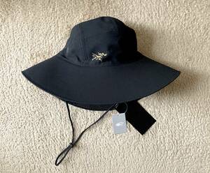 完売/ ARC'TERYX アークテリクス Sinsola Hat UPF 50+ 紫外線カット・ストレッチ・軽量・通気性 Black シンソラ ハット ブラック