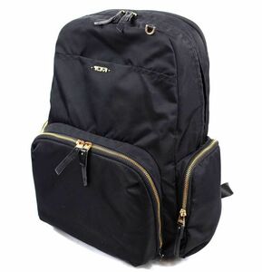 Tumi・トゥミ Voyageur 484758D『ハレ』バックパック　ブラック　USED