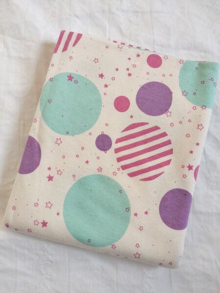 maple and a fabric プラネット ピンクスター スムース 1m