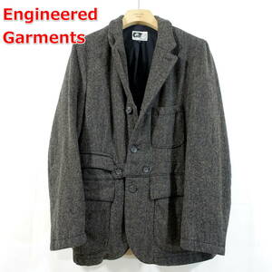 【古着】エンジニアードガーメンツ　ノーフォークジャケット　Engineered Garments　（Norfolk Jacket）サイズＬ　グレー