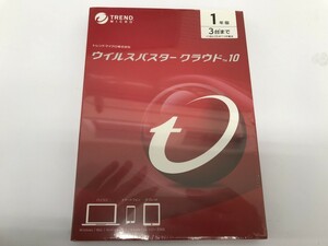 CC621 PC 未開封 ウイルスバスター クラウド 10 1年版 3台まで 【Windows】 713