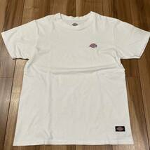 Dickies ディッキーズ Tシャツ 半袖 ワンポイント刺繍ロゴ シンプルデザイン サイズM 玉mc1794_画像2