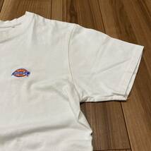 Dickies ディッキーズ Tシャツ 半袖 ワンポイント刺繍ロゴ シンプルデザイン サイズM 玉mc1794_画像3