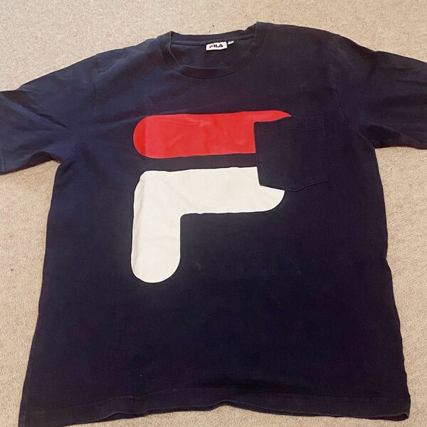 FILA　Tシャツ　紺