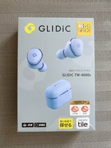 美品 GLIDiC ワイヤレスイヤホン TW-4000s-BL ライトブルー_画像1