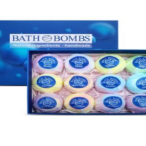 入浴剤 バスボム 12種類の香り バスボール コスメ 美容 ボディーケアー アロマ リラックス お風呂 0333