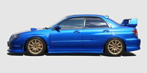 チャージスピード インプレッサ WRX GD# サイドステップ タイプ1 未塗装 CHARGE SPEED 撃速CHARGE SPEED 撃速チャージスピード