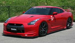 チャージスピード GT-R R35 3点セット FRP 未塗装 CHARGE SPEED BottomLine ボトムライン