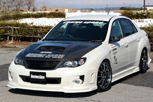 チャージスピード Impreza WRX GVB GVF 3点set タイプ2 FRP 未塗装 CHARGE SPEED BottomLine ボトムライン