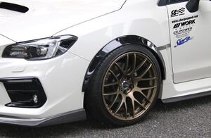 チャージスピード WRX STI 1929VAB VAG A-Gtype オーバーフェンダー フロント用 50mmWide FRP 未塗装 CHARGE SPEED