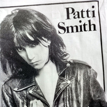 【新品/送料無料】パティスミス Patti Smith BIGプリント バンドTシャツ【Mサイズ】70's 80'sバンドT パンク PUNK ロックT rock_画像3