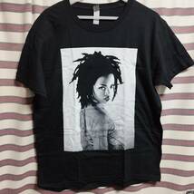 ローリンヒル Lauryn Hill (Fugees)　フージーズ　BIGプリントTシャツ黒 L　送料無料/新品◆　HIPHOP RAP R&B_画像1