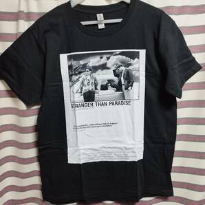 映画『ストレンジャーザンパラダイス Stranger Than Paradise 』 BIGプリントTシャツ 黒Lサイズ 送料無料/新品　ジムジャームッシュ