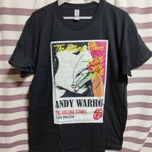 ローリングストーンズ The Rolling Stones BIGプリントTシャツ LOVE YOU LIVE【XLサイズ】新品/送料無料 アンディウォーホル ANDY WARHOL_画像1