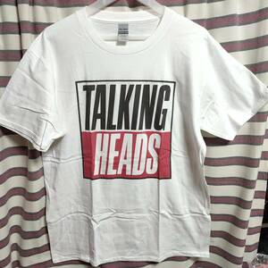 【新品/送料無料】TALKING HEADS （トーキングヘッズ）ロゴ バンドTシャツ【 Mサイズ】人気柄　 デヴィッドバーン