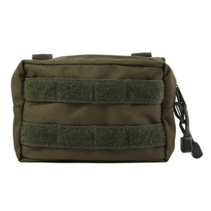 * 1. olive belt bag men's waist bag stylish military nylon robust MOLLE correspondence PALS waterproof cloth use outdoor plain ka