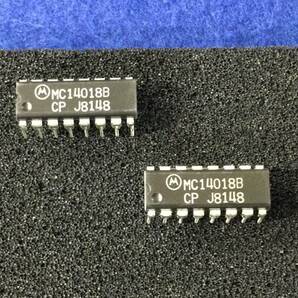 MC14018BCP 【即決即送】モトローラ CMOS ロジック 4018 MC14018B [T7-3-23/301450] Motorola CMOS Logic ５個セットの画像2