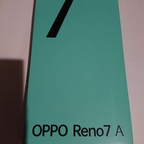 OPPOReno7 A SIMフリー Android5G　ブラック　定価39800円