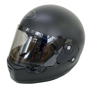 【美品】 Arai アライ フルフェイスヘルメット RAPIDE NEO ラパイドネオ 黒系 ブラック系 Sサイズ　752-100-B