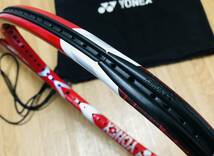 送料無料　極美品　ヨネックス VCORE Tour 89 MIDSIZE YONEX Vコア ツアー 89 325g 16×20 89sq ミッドサイズ　ヨネックス レザーグリップ_画像6