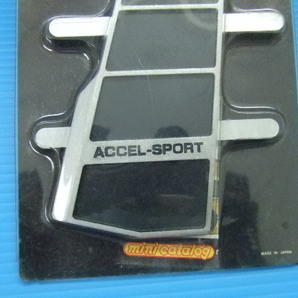 新品 オートルック ACCEL－SPORT アクセル ペダルカバー 旧車 昭和 ハコスカ ケンメリ 街道レーサー 族車 autolook auto look 当時物 2の画像3