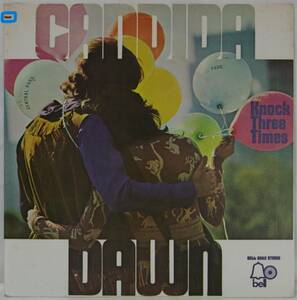 中古US盤LPレコード簡易洗浄：DAWN(ドーン ) / CANDIDA KNOCK THREE TIMES(ノックは3回) (US盤)