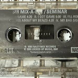 中古US版カセットテープ現状出品：SIR MIX-A-LOT(サー・ミックス・ア・ロット) / SEMINAR(セミナー) (US版)の画像7