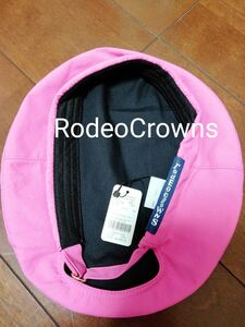 [同封100円]RodeoCrowns、ピンク帽子、新品